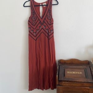 Maeve embroidered jumpsuit